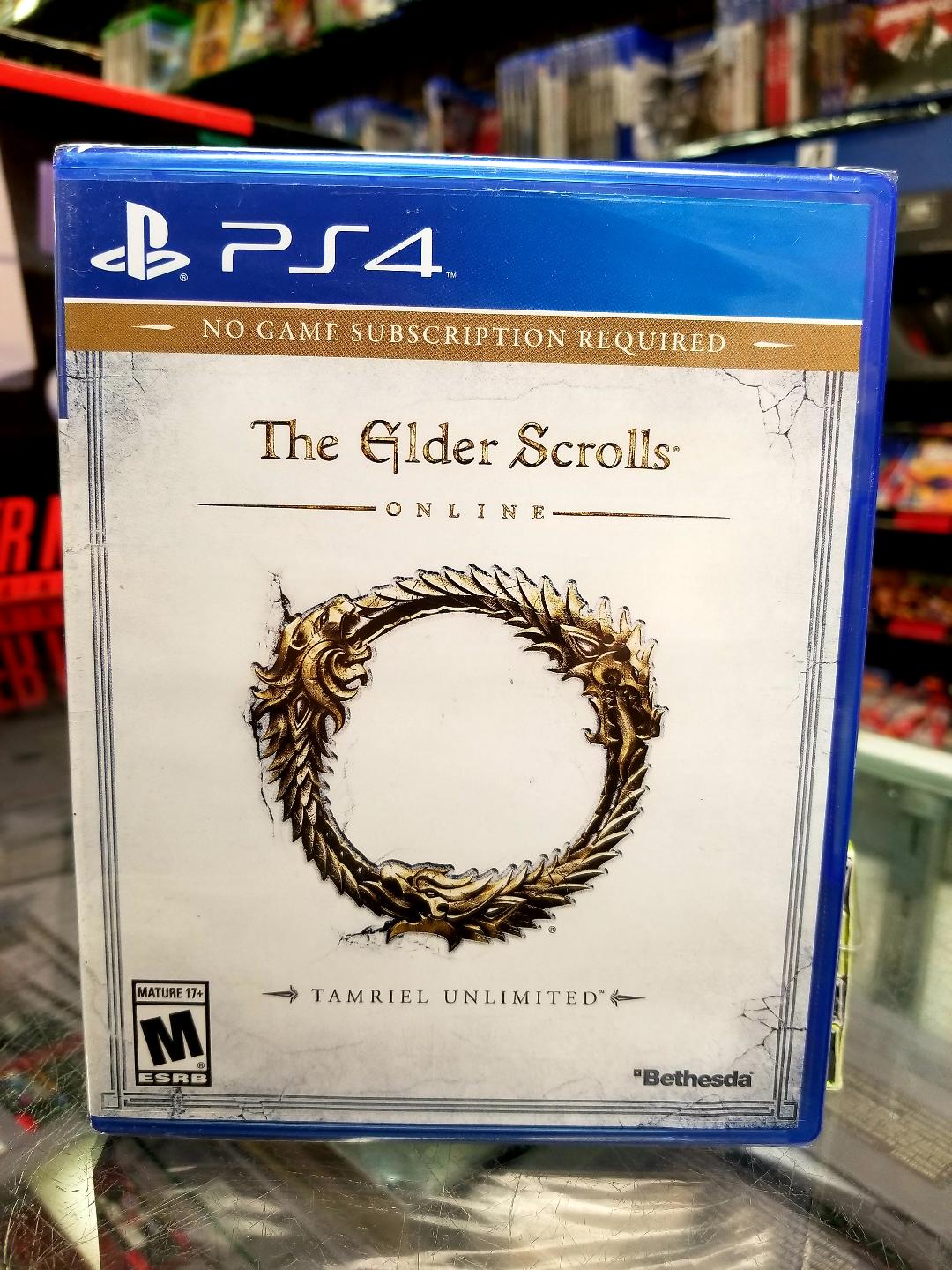 PS4 Elder Scrolls Online Tamriel Unlimited Movie Galore