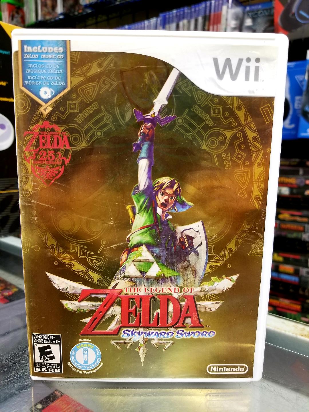 Wii- Legend Of Zelda Skyward Sword - Movie Galore