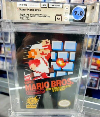 NES Super Mario Bros. SEALED Wata GRADED 9.0 A+ ( Or Best Offer )