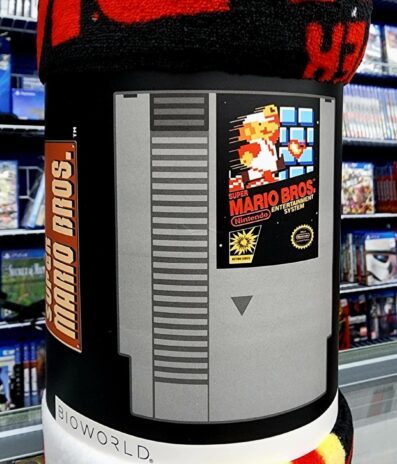 Soft Blanket Super Mario Bros NES