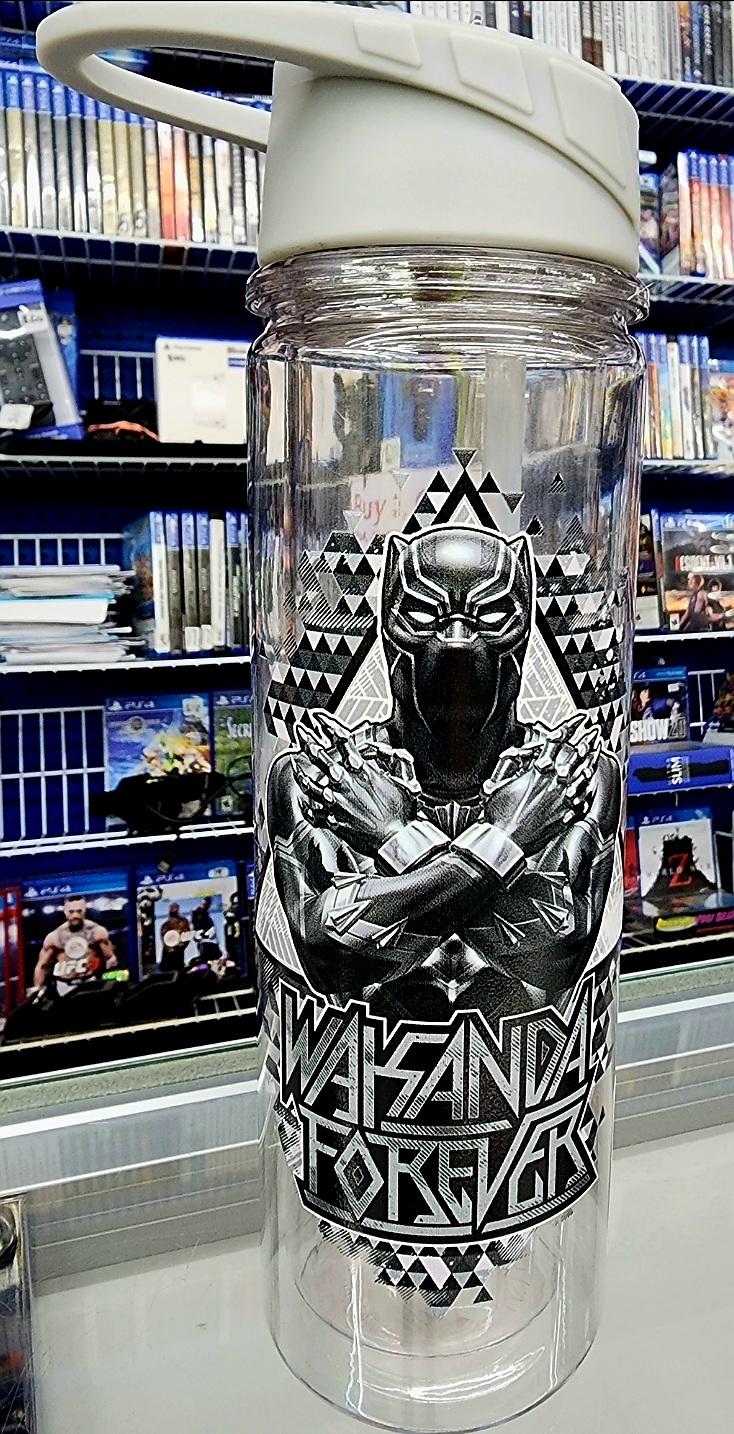 Water Bottle - Black Panther Wakanda Forever 16oz - Movie Galore