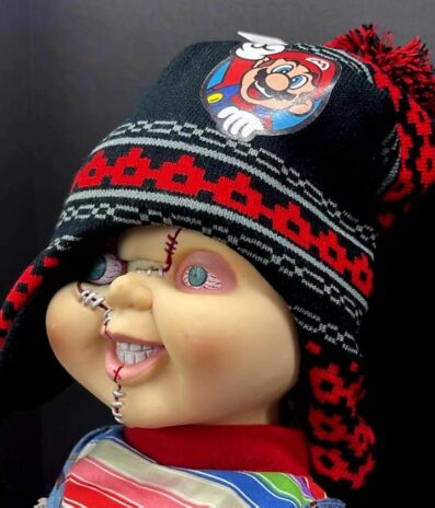 Super Mario Youth Beanie With Gloves