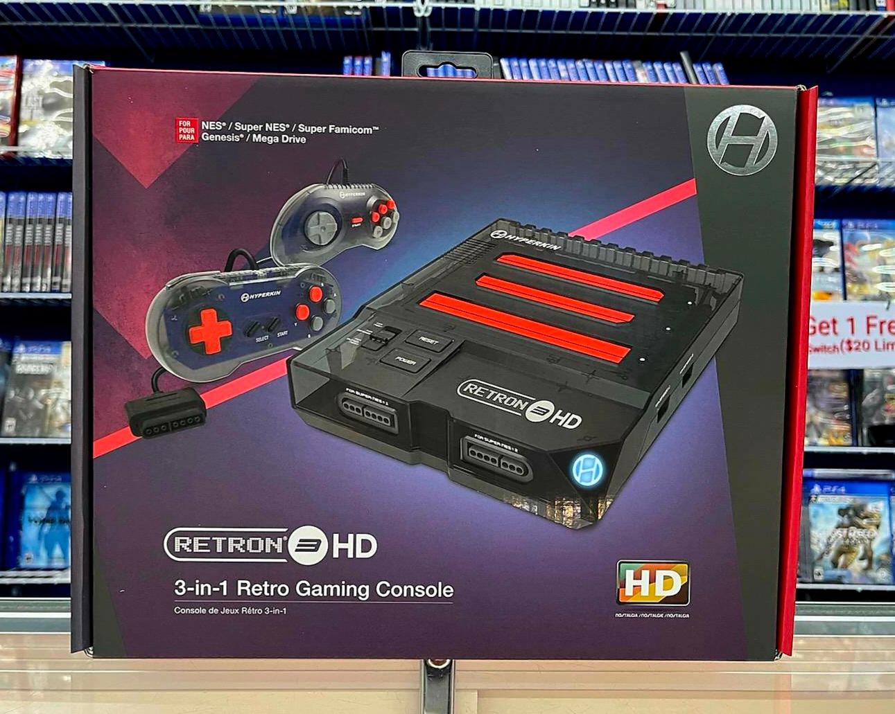 Controller Hyperkin Squire Per Sega Genesis E RetroN – Cavo 10 Piedi, Filo, Nero
