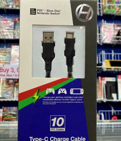 Type-C Charging Cable For Xbox One, PS5 & Nintendo Switch ( 10 Ft. )