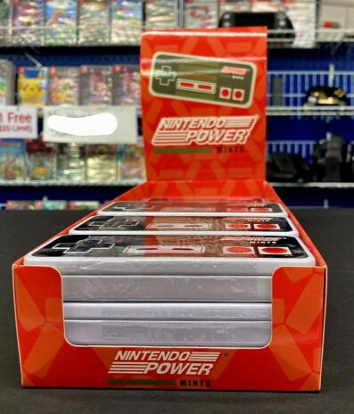 Nintendo Power Controller Shaped Mints in Collectible Tin