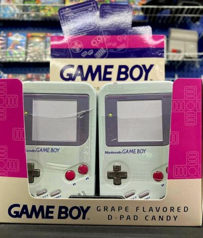 Nintendo Game Boy D-Pad Shaped Candy in Collectible Tin