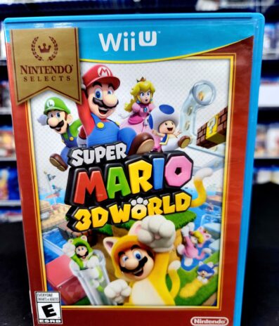 WII U Super Mario Bros 3D World Nintendo Selects CIB