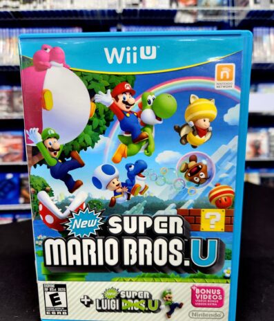 Wii U New Super Mario Bros. U + New Super Luigi U No Manual