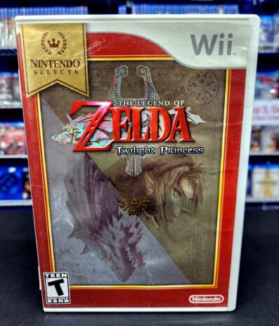 Wii The Legend Of Zelda Twilight Princess Nintendo Selects CIB