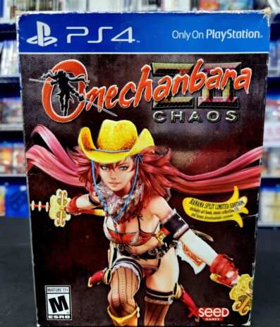 PS4 Onechanbara Z II Chaos Banana Split Limited Edition CIB