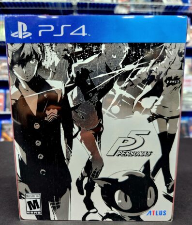 PS4 Persona 5 Steelbook CIB