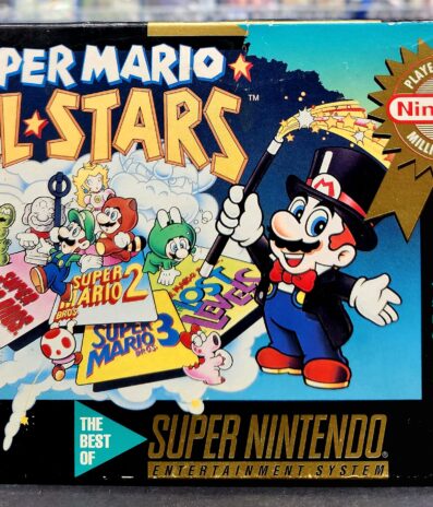SNES Super Mario All Stars Players Choice CIB
