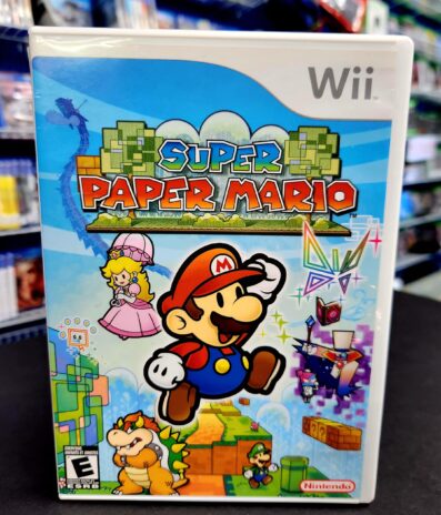Wii Super Paper Mario No Manual