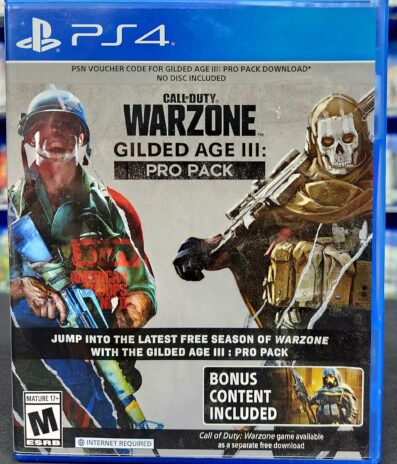 PS4 Call Of Duty Warzone Gilded Age III: Pro Pack
