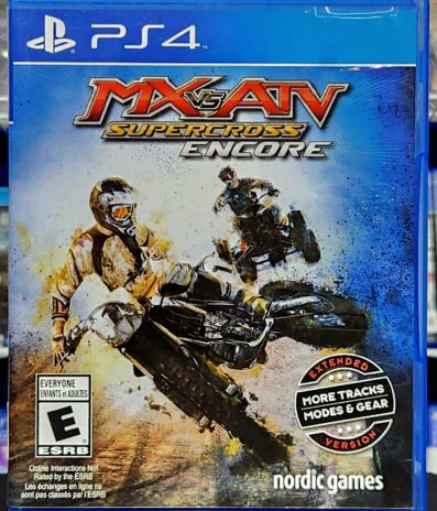 PS4 MX VS ATV Supercross Encore