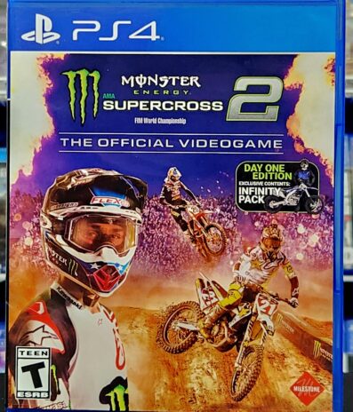 PS4 Monster Energy Supercross 2: The Official Videogame