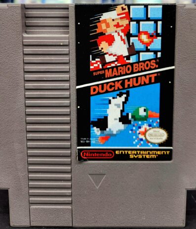 NES Super Mario Bros./ Duck Hunt Loose With Manual