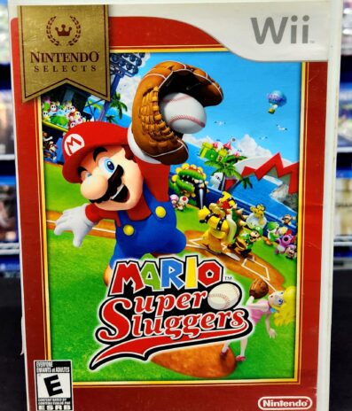 Wii Mario Super Sluggers Nintendo Selects CIB