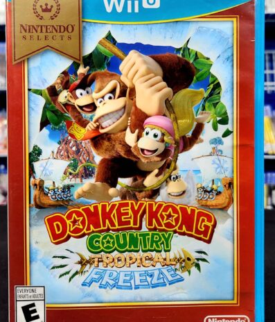 Wii U Donkey Kong Country Tropical Freeze Nintendo Selects No Manual