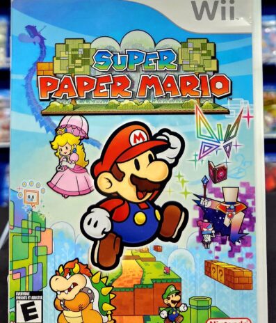 Wii Super Paper Mario CIB