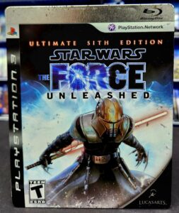 PS3 Star Wars The Force Unleashed Ultimate Sith Edition CIB